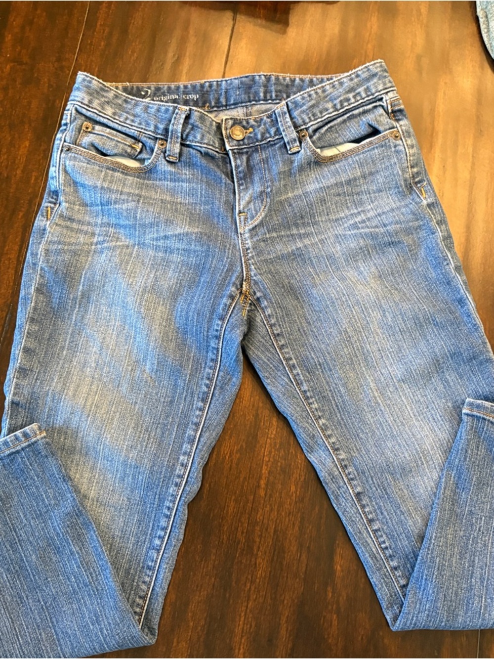 LOFT Straight Crop Jeans Sz 2
